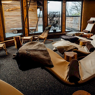 Sauna mit Muldeblick